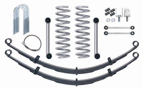 Rubicon Express - Rubicon Express RE6025 3.5" Super-Ride with Rear Springs Jeep XJ 1984-2001