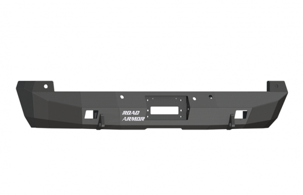 Road Armor - Road Armor 618S0B Rear Stealth Bumper with Sensor Holes Ford F250/F350 2011-2016