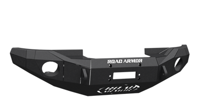 Road Armor - Road Armor FJ800B Front Stealth Winch Bumper with Round Light Holes Toyota Fj Cruiser 2006-2013