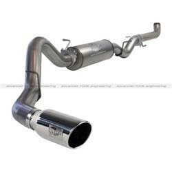 aFe Power - aFe Power 49-44003-P LARGE Bore HD Down-Pipe Back Exhaust System