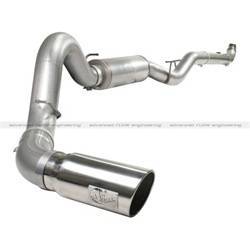 aFe Power - aFe Power 49-44007-P LARGE Bore HD Down-Pipe Back Exhaust System