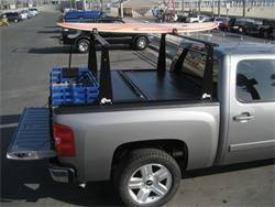 BAK Industries - BAK Industries 72516BT Hard Folding Truck Bed Cover and Sliding Rack System