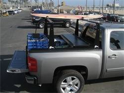 BAK Industries - BAK Industries 72416BT Hard Folding Truck Bed Cover and Sliding Rack System