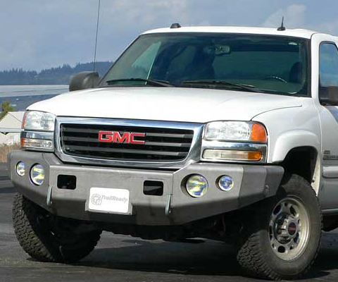 Trail Ready - Trail Ready 10301B Winch Front Bumper Chevy Silverado 1500 1999-2002