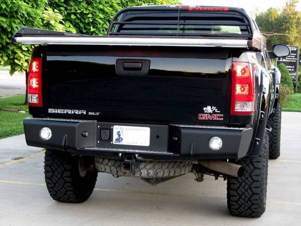 Trail Ready - Trail Ready 65501 Rear Bumper with D-Ring Tabs Chevy Silverado 1500 2007-2013