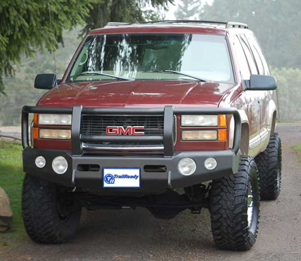 Trail Ready - Trail Ready 10200G Winch Front Bumper with Full Guard Chevy 1500/2500/3500 1988-1998