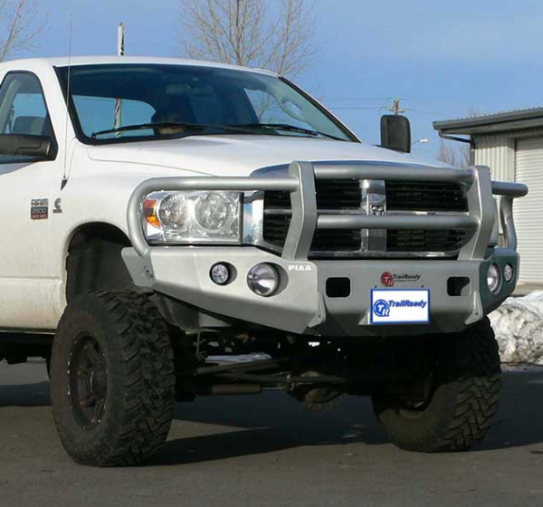 Trail Ready - Trail Ready 11601G Winch Front Bumper with Full Guard Dodge Ram 1500 2006-2008