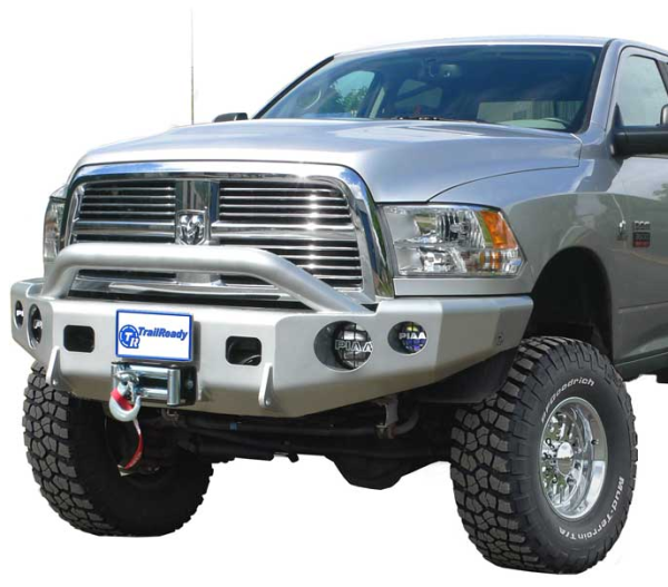 Trail Ready - Trail Ready 11650P Winch Front Bumper with Prerunner Guard Dodge Ram 2500/3500 2010-2018