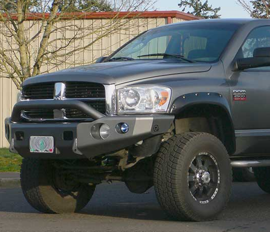 Trail Ready 11600P Winch Front Bumper with Prerunner Guard Dodge Ram ...