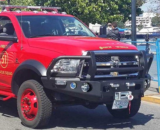 Trail Ready - Trail Ready 11652G Winch Front Bumper with Full Guard Dodge Ram 4500/5500 2010-2017