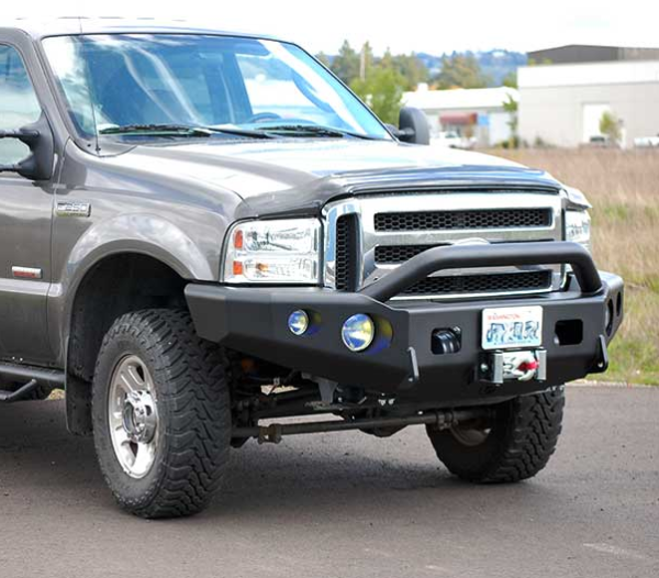 Trail Ready - Trail Ready 12300P Winch Front Bumper with Prerunner Guard Ford Excursion 1999-2001