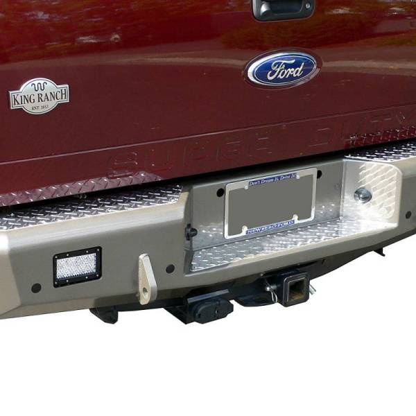 Trail Ready - Trail Ready 18501 Rear Bumper with D-Ring Tabs Ford Excursion 1999-2010