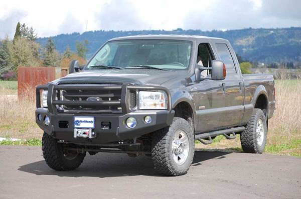 Trail Ready - Trail Ready 12301G Winch Front Bumper with Full Guard Ford Excursion 2001-2004