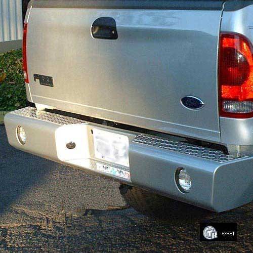 Trail Ready - Trail Ready 18502 Rear Bumper with D-Ring Tabs Ford F150/F250/F350/F450/F550 1992-1998