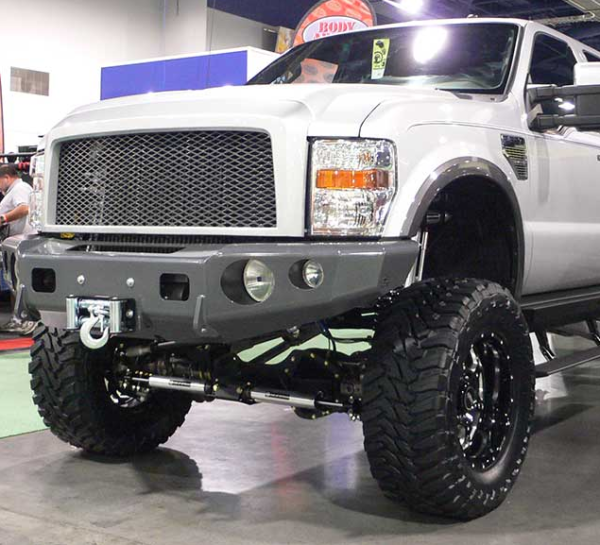 Trail Ready - Trail Ready 12304B Winch Front Bumper Ford F250/F350 2008-2010