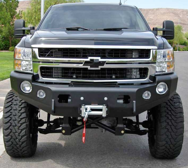 Trail Ready - Trail Ready 10800B Winch Front Bumper GMC Sierra 2500HD/3500 2007-2010