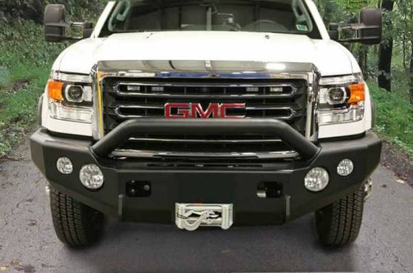 Trail Ready - Trail Ready 10850P Winch Front Bumper with Prerunner Guard GMC Sierra 2500/3500HD 2011-2014