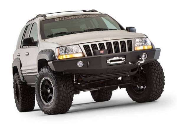 Trail Ready - Trail Ready 3300B Winch Front Bumper Jeep Grand Cherokee 1993-1998