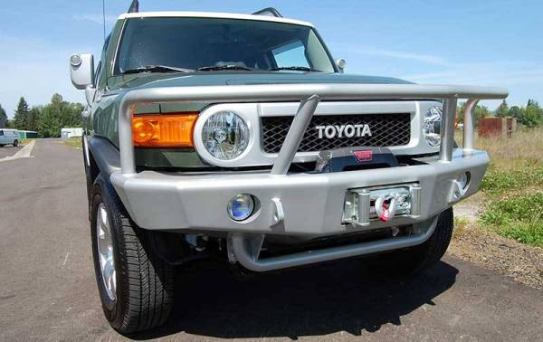 Trail Ready - Trail Ready 3400G Winch Front Bumper with Full Guard Toyota Fj Cruiser 2007-2013