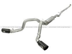 aFe Power - aFe Power 49-44045-B LARGE Bore HD Down-Pipe Back Exhaust System