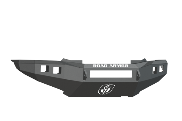 Road Armor - Road Armor 905R0B-NW Front Stealth Non-Winch Bumper with Square Light Holes Toyota Tacoma 2012-2015