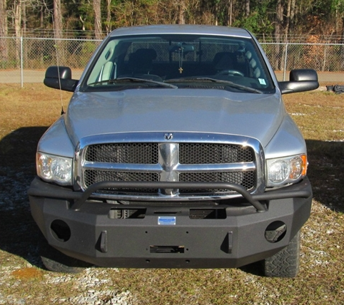 Hammerhead Bumpers - Hammerhead 600-56-0119 Winch Front Bumper with Pre-Runner Guard Dodge RAM 2500/3500 2003-2005