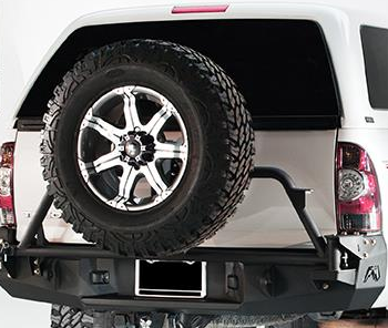 Fab Fours - Fab Fours TT05-Y1351-1 Premium Rear Bumper without Tire Carrier Toyota Tacoma 2005-2015