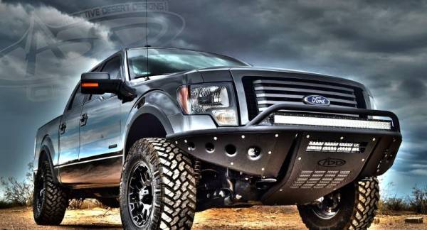 Addictive Desert Designs - ADD F052932680103 Winch Stealth Front Bumper Ford F-150 2009-2014