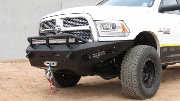 Addictive Desert Designs - ADD F517315000103 Non-Winch Honey Badger Front Bumper Dodge Ram 2500/3500 2010-2018