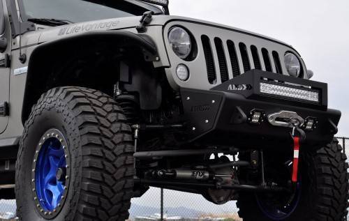 Addictive Desert Designs - ADD F951461350103 Stealth Fighter Front Bumper Jeep Wrangler JK 2007-2017