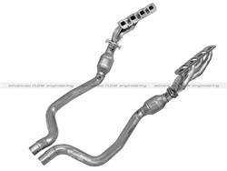 aFe Power - aFe Power 48-42002-YC Street Series Twisted Steel Header/Connection Pipe