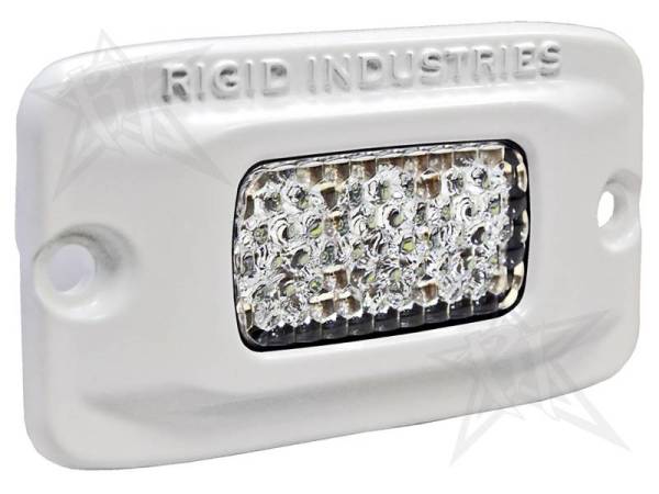 Rigid Industries - Rigid Industries 97251 M-Series SR-MF2 Single Row Mini 60 Deg. Diffusion LED Light