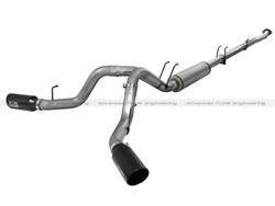 aFe Power - aFe Power 49-43066-B LARGE Bore HD Down-Pipe Back Exhaust System