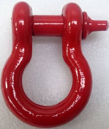 Iron Cross - 3/4" Shackles Red Pair