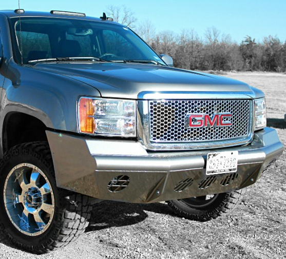 Bodyguard - Bodyguard TFBC031L Base Traditional Front Bumper Chevy 1500 2003-2006