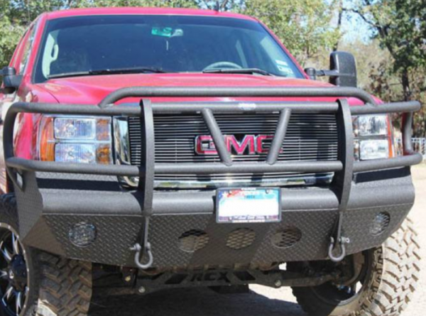 Bodyguard - Bodyguard TFEG032X Extreme Traditional Front Bumper GMC 2500HD/3500 2003-2006