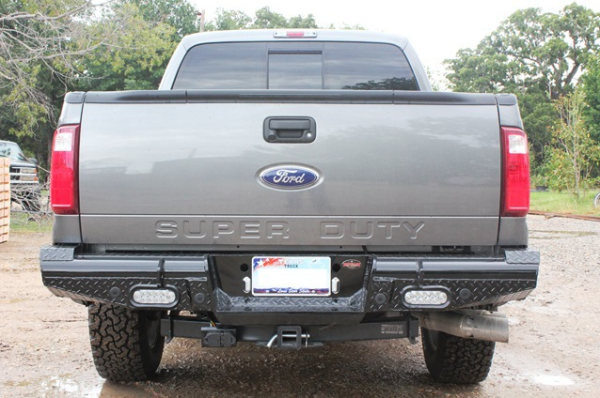 Bodyguard - Bodyguard TRRC991X Traditional Rear Bumper GMC Sierra 1500/1500HD/2500 1999-2006 *NON HD*