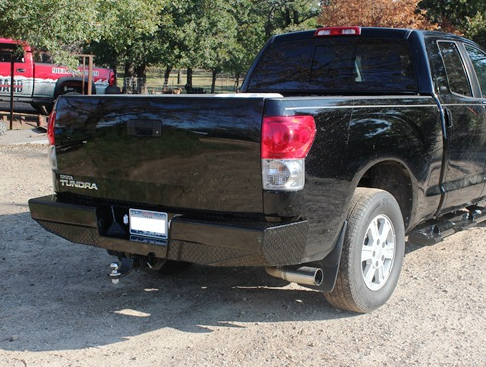 Bodyguard - Bodyguard TRRT071X Traditional Rear Bumper Toyota Tundra 2007-2013