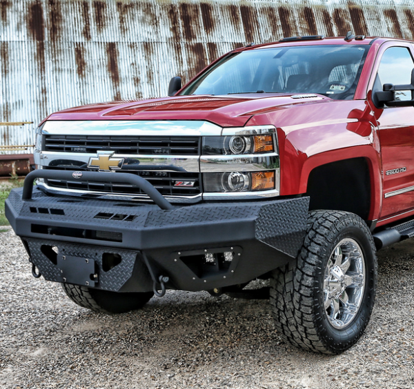 Bodyguard - Bodyguard T2FJC141X Baja T2 Series Front Bumper Chevy Silverado 1500 2014-2015