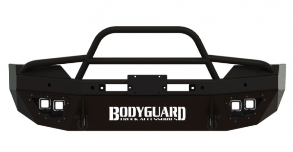 Bodyguard - Bodyguard T2FGD102X Sport T2 Series Front Bumper Dodge 2500/3500 without Sensors 2010-2015