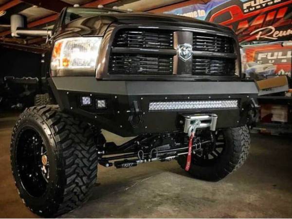 Bodyguard - Bodyguard A2FBD102X Base A2 Winch Front Bumper Dodge 2500/3500 without Sensors 2010-2018