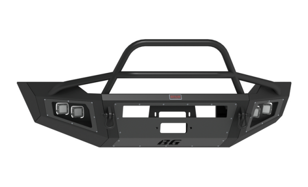 Bodyguard - Bodyguard A2FGC112X Sport A2 Winch Front Bumper Chevy Silverado 2500HD/3500 2011-2014