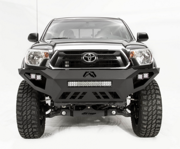 Fab Fours - Fab Fours TT12-D1651-1 Vengeance Front Bumper with No Guard Toyota Tacoma 2012-2015