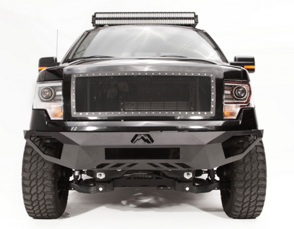 Fab Fours - Fab Fours FF09-D1951-1 Vengeance Front Bumper No Guard Ford F150 2009-2014