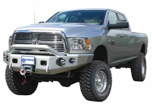 Trail Ready - Trail Ready 11675P Winch Front Bumper with Prerunner Guard Dodge Ram 1500 2009-2018