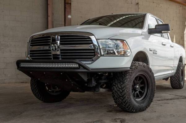 Addictive Desert Designs - ADD F503842940103 Lite Front Bumper with Top Hoop Dodge RAM 1500 2009-2017