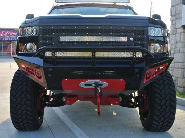 Addictive Desert Designs - ADD F347355000103 Honey Badger Front Bumper Chevrolet Silverado 2500HD/3500 2015-2017