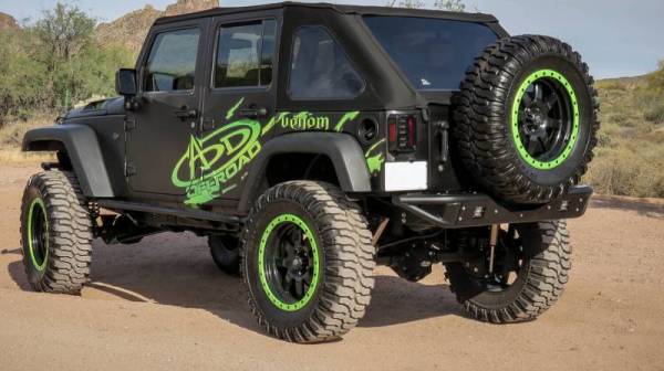 Addictive Desert Designs - ADD R952251370103 Venom Rear Bumper Jeep Wrangler 2007-2016