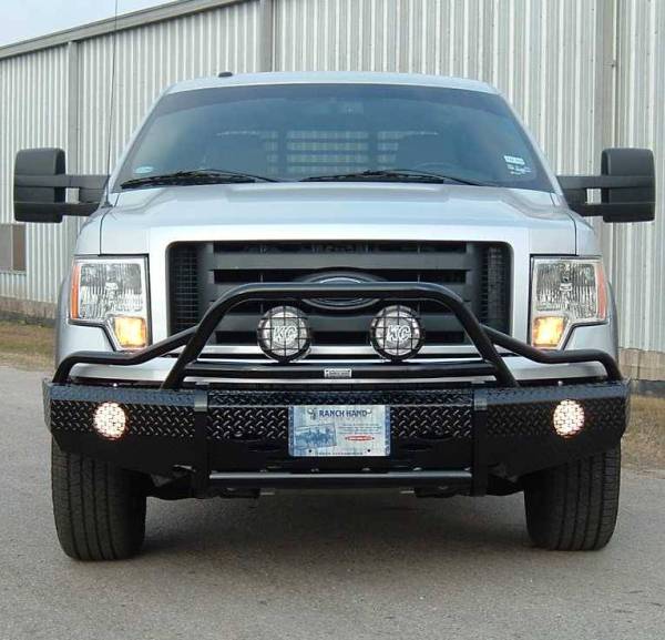 Ranch Hand - Ranch Hand BSF15HBL1 Summit Bullnose Front Bumper Ford F150 2015-2017