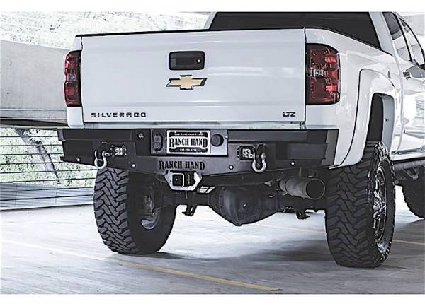 Ranch Hand - Ranch Hand HBC151BMSL Horizon Series Rear Bumper Chevy Silverado 2500HD/3500 2015-2019